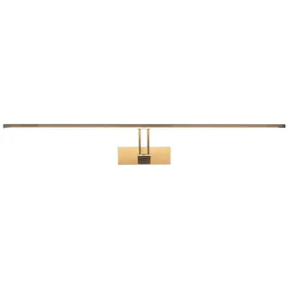 LUCANDE Thibaud, LED-Bilderleuchte nickel, 83,4 cm,