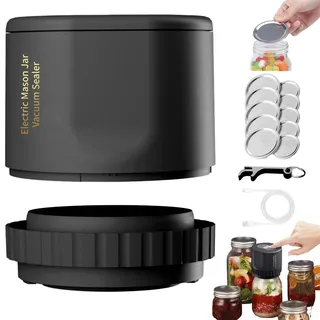 fresh guard vakuumier-set,freshguard vakuumier set,eco seal pro,3 in 1 electric mason jar vacuum sealer kit,versatile strong vacuum preservation sealing tool,vakuumierer gläser,mason genie vakuumierer