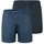 Boxershorts Multipacks Dunkelblau Schwarz S