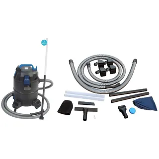 AquaForte Teichsauger 4-in-1 Schlammsauger 35L Automatische Entleerung
