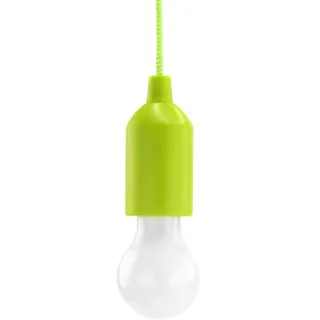 Ansmann HyCell Pull Light in grün mit Zugschalter - warmweiß - mobile Leuchte ideal für Garten Schuppen Zelt Camping Dachboden Kleiderschrank oder Party Dekoration, 1