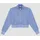 Jacke Verkürzte im Loose Fit mit Garment Dye blau M 146/152
