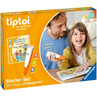 Ravensburger tiptoi Starter-Set Stift und Mein Wörter-Bilderbuch Kindergarten