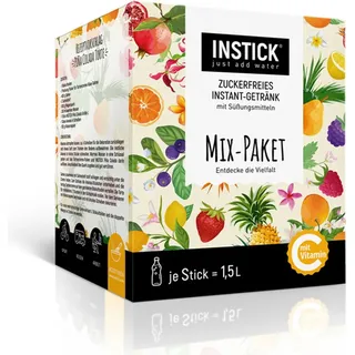 INSTICK Mix-Paket mit 46 Sticks | 46 x 1,5 Liter