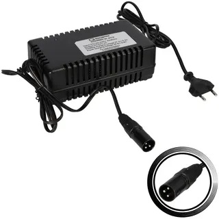 Q-Batteries BL 24-3 Ladegerät XLR-Stecker für Bleiakkus 24V - 3A Ladestrom IU0U Ladekennlinie