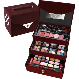 ZMILE COSMETICS Kosmetik-Koffer Beauty Case Velvety dark red 74 Teile Sets & Paletten