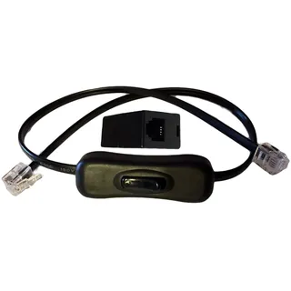 Ein-/Ausschalter für Telefon-/Festnetzkabel
