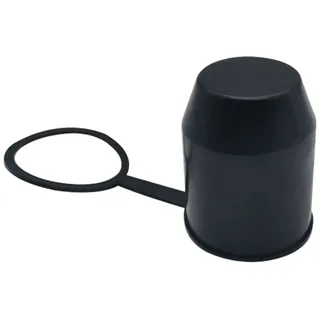 Kingke 50mm Anhängerkupplung Abdeckkappe Haube Anhängerkupplung Schützen Anhängerkupplung Anhänger Abdeckung Auto Zubehör