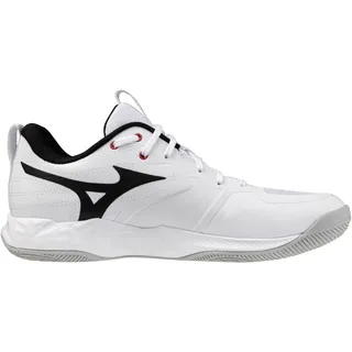 Mizuno Wave Momentum Pro Volleyballschuhe 59 - white/black/fiery red 42.5 EU