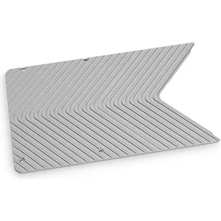 EK Water Blocks 3831109836637, Rückenplatte, Aluminium, Silber, EK-Quantum Vector FE RTX 3080 Backplate, GPU Wasserkühler Zubehör