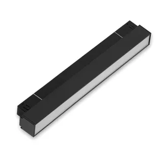 INNOVATE LED Schienensystem Lampen schwarz linear LED-Balken 30CM Phasenschiene Leuchte Deckenstrahler 10W 48V Deckenbeleuchtung Beleuchtungsschiene schwarz CRI90 Deckenlampe 3000K 620LM