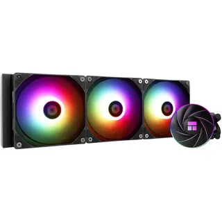 TR Thermalright AQUA ELITE 360 Liquid CPU Kühler, 360mm Aio Kühlung, 3 PWM Lüfter Low Noise-ARGB, für AMD AM4/AM5, Intel LGA1851/1700/115x/1200/2011 (Schwarz)