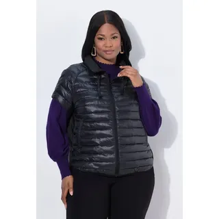Ulla Popken Weste in schwarz | Gr.: 50-52