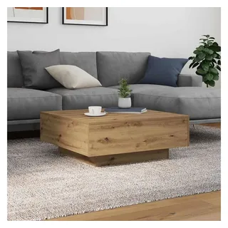 vidaXL Couchtisch Artisan Eiche 80 x 80 x 31 cm