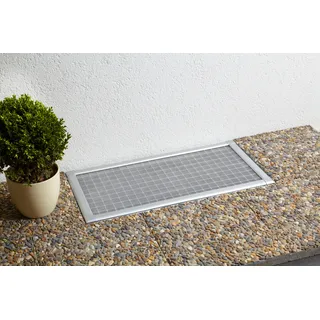 hecht International Kellerschachtabdeckung PROFI 60 x 115 cm Silber