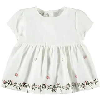 NAME IT Mädchen Bluse mit Blumenstickerei in weiß 104/3-4 Jahre - 104