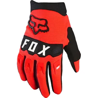 FOX Dirtpaw Jugend Motocross Handschuhe, schwarz-rot, Größe L