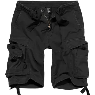 Brandit Textil Brandit Vintage Shorts schwarz, Größe S