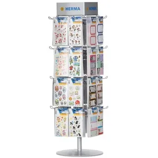 HERMA 7956 Theken-Einzeldrehständer für Kleinpackungen und Stickeralben