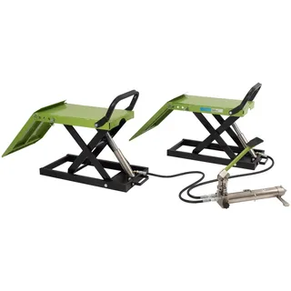 Trutzholm Auffahrrampe hydraulisch 1360 kg Breite je 34 cm Hebebühne doppelt Wagenheber...