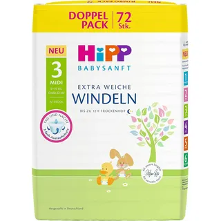 HiPP Babysanft Gr. 3 (6-10 kg) 72 St.