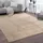 160 x 220 cm dunkelbeige