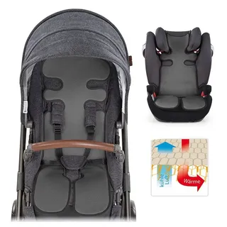zamboo Atmungsaktive Sommer Sitzauflage für Kinderwagen, Buggy und Babyschale