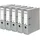 DIN A4 80 mm grau 5 St.