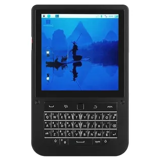 BerryBase HackberryPi CM5 Linux Cyberdeck Taschencomputer, 4 Touch-Display, Tastatur-Maus, 5000 mAh