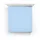 Spannbettlaken Bella Donna Baumwolle-Jersey-Elasthan 200 x 220 - 200 x 240 cm Blau