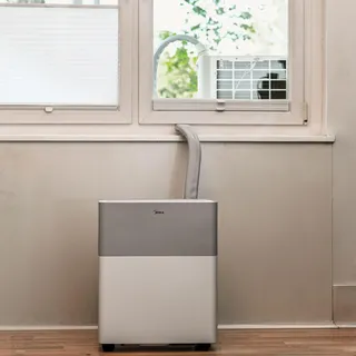Fensterdurchführung passend für Midea Portasplit Klimaanlagen – Modulares System – Fenster verriegelbar – Made in Germany (Schüco 1999, 60x32mm)