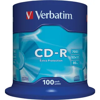 Verbatim CD-R 700MB 52x 100er Spindel