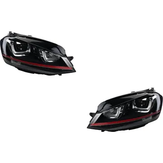 Johns Johns, Scheinwerfer Xenon passend für VW Golf VII 5G1 12-16 D3S H7 Set Links Rechts