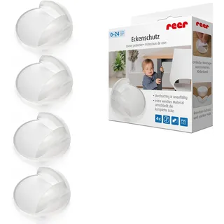 Reer Eckenschutz TPE PVC-Frei 4 Stück Transparent
