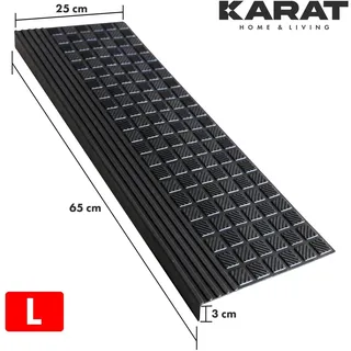 Karat Diamond 25 x 65 cm Schwarz