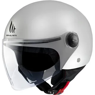MT Helmets Street S Glossy Silver XS