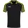 Poloshirt Herren schwarz/soft yellow L
