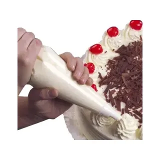 Papstar Spritzbeutel 0,4 l 30,5 cm x 16,2 cm transparent,