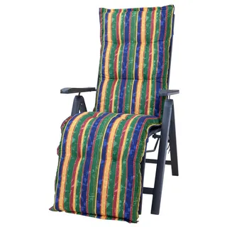 KETTtex Sesselauflage Relaxliege Florence 2268 multicolor Streifen 168x49x8 cm KETTtex