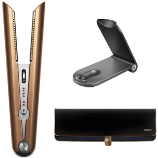 Dyson CorraleTM Haarglätter – Biegsame Heizplatten für weniger Hitzeschäden, kabellos, intelligente Temperaturregelung, weniger Haar- & Farbschäden, Kupfer