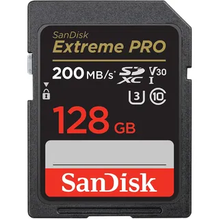 SanDisk Extreme Pro SDXC UHS-I U3 R200/W90 128 GB