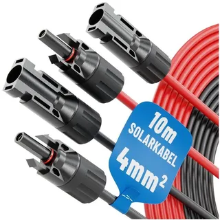 Absina 910003 Solarkabel-Set MC4 2x 10 m 4 mm2