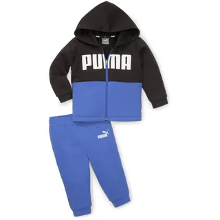 PUMA Minicats Colorblock Fleece Baby-Jogginganzug 92 - royal sapphire 68