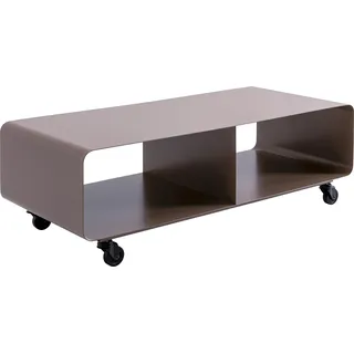 Kare Lounge M Lowboard 90x41x30 cm Grau Stahl