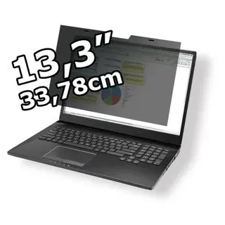 Durable Blickschutzfilter MAGNETIC (13.3") Laptop Rahmenloser Blickschutzfilter