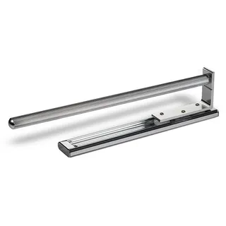 SOTech Handtuchhalter 1-armig Kurz Chrom Poliert Ausziehbar