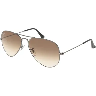 Ray Ban Aviator Large Metal RB3025 004/51 58-14 gunmetal/light brown gradient