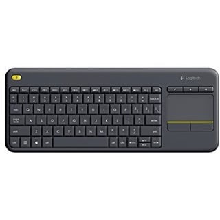 Logitech K400 Plus Wireless Touch Keyboard FR schwarz