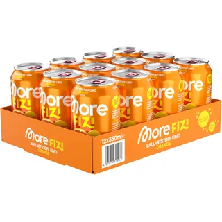 MORE Fizi, Orange, 330 ml (12er Pack)