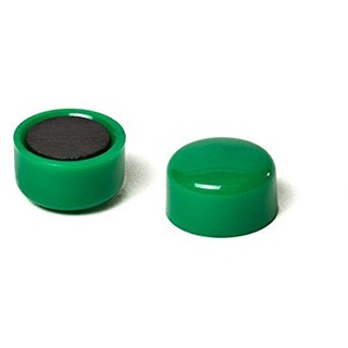 Magnet Pin-Set 20 x 11 x 7 mm, Farbe: grün, Pinnwand/Kühlschrank/Whiteboard